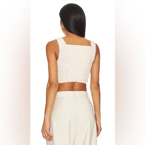 REVOLVE x NBD Donnie bustier in cream medium - Picture 3 of 15